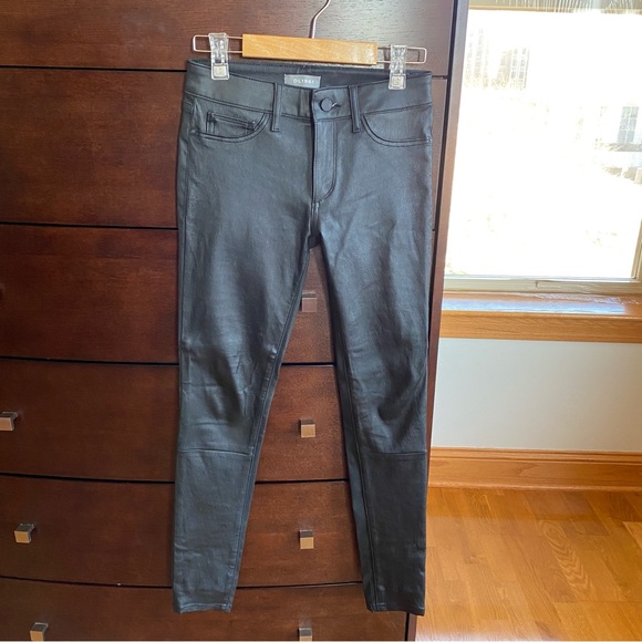 DL1961 - Emma Low Rise Skinny in Poseidon Size 25 Leather - Picture 5 of 12